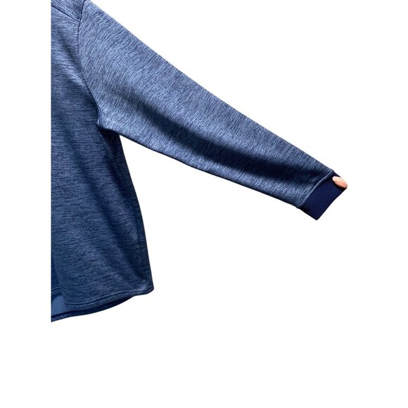Under Armour Mens Quarter Zip Pullover Jacket Blue Size L Outdoor Athleisure - Picture 10 of 13